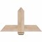 Ekena Millwork Eugene Smooth Timber Gable Bracket, Douglas Fir, 36"W x 21"H x 3 1/2"D x 5 1/2"F, 14/12 Pitch GBW036X21X0406EUG00SDF - alternate 1